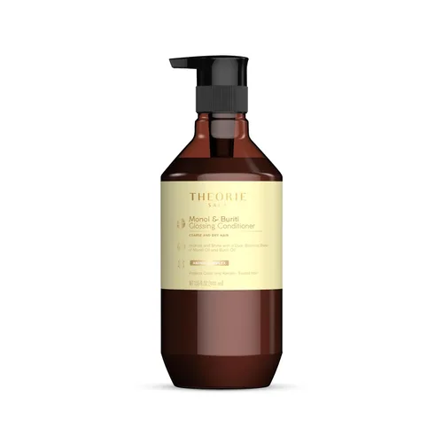 Vista 6 de Theorie Acondicionador brillante Monoi and Buriti - Hidrata y brilla - Adecuado para cabello grueso y seco - Protege el color y el cabello tratado