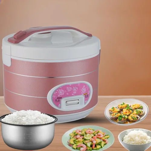 Vista 3 de Arrocera doméstica, olla arrocera con función automática de mantener el calor, olla arrocera multifuncional, olla arrocera de gran capacidad