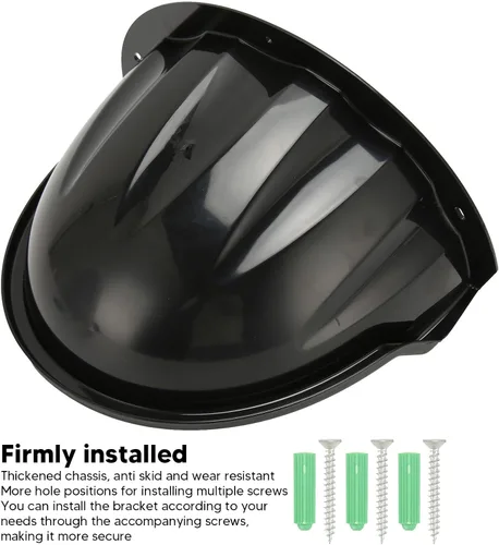 Vista 6 de Cubierta universal para cámara de seguridad, cubierta de lluvia y sol, cubierta de pantalla para cámara de exterior para cúpula, techo protector