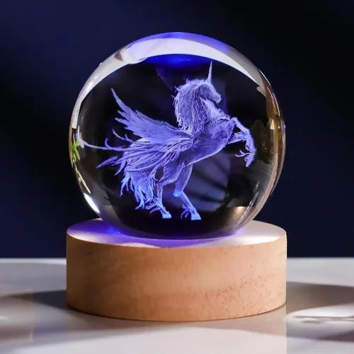 Vista 16 de Regalos de paloma 3D para mujer, bola de cristal de 3.150 in, figuras de paloma, decoración de animales, figura de paloma, regalos para habitación