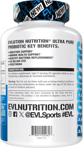 Vista 3 de Evlution EVL Multi-Strain Cápsulas probióticas - 30 porciones