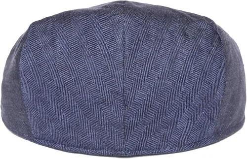 Vista 4 de BOTVELA Sombrero de verano transpirable para hombre de lino con hiedra plana