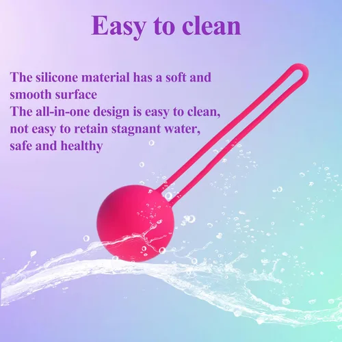Vista 6 de Kegel - Sistema de ejercicio Kegel, masajeador de peso de bola de 3 piezas para mujeres, principiantes y avanzados, músculos del suelo pélvico