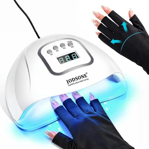 Vista 17 de JODSONE Lámpara de uñas LED U V, secador de uñas para esmalte de gel, luz LED con sensor automático y 4 temporizadores