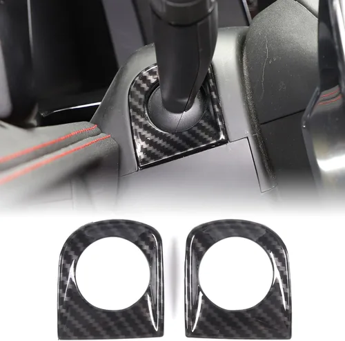 Vista 35 de CHEAYAR Marco de Decoración y Cubierta de Remate Compatible con Interruptor de Elevación de Ventana para Chevrolet Corvette C8 2020-2023