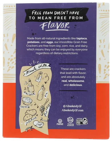 Vista 2 de Absolutamente libre de gluten Everything Flatbread, 5.29 onzas