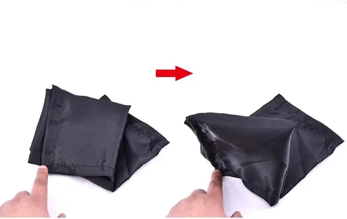 Vista 2 de SUMAG Pañuelo embrujado/pañuelo trucos de magia bufanda/magia de seda para mago de cerca ilusión truco accesorios comedia mentalismo