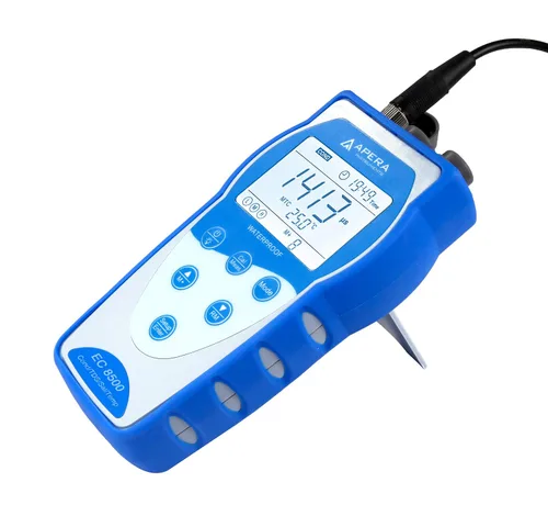 Vista 2 de Apera Instruments Kit de medidor de conductividad portátil EC8500 serie Premium