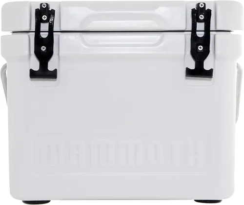 Vista 10 de Mammoth Coolers Cruiser Series, baúl de hielo duro aislado con construcción duradera de doble pared rotomoldeada, ideal para actividades recreativas