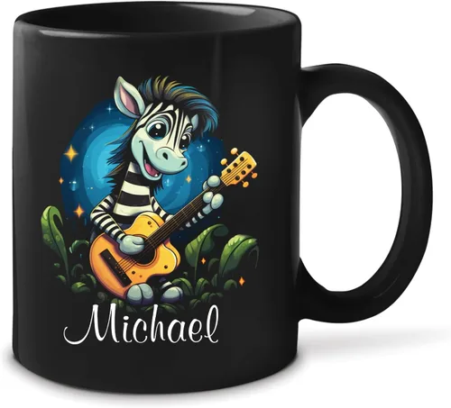 Vista 11 de Taza de té personalizada para amantes del tigre con nombre 2023, regalos personalizados para amantes de las mascotas, taza de café de cerámica