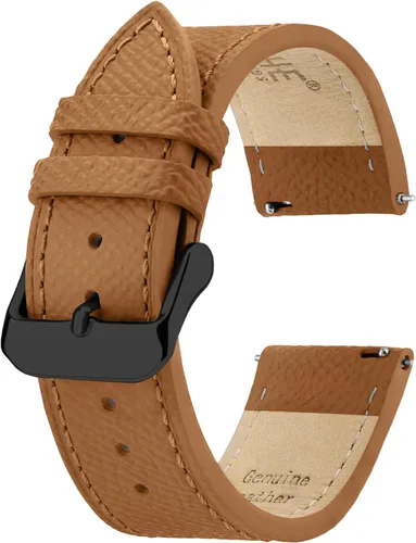 Vista 16 de Ritche Correa de reloj de cuero de liberación rápida para hombres y mujeres, correa de reloj de 0.79 pulgadas, 0.78 pulgadas, 0.86 pulgadas