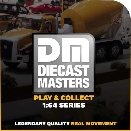 Vista 8 de Mezclador de hormigón Caterpillar CT660 McNeilus Bridgemaster 1:64 Diecast Masters - 85632 - Juega y colecciona