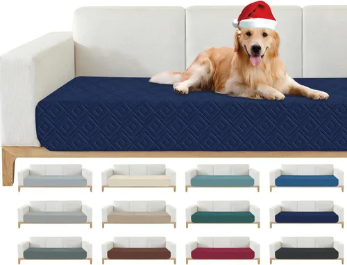 Vista 33 de Manta Impermeable para Sofá para Perros 2026 (30"x53") Cómoda Alfombrilla de Sofá de Dos Plazas para Mascotas con Respaldo Antideslizante, Forro