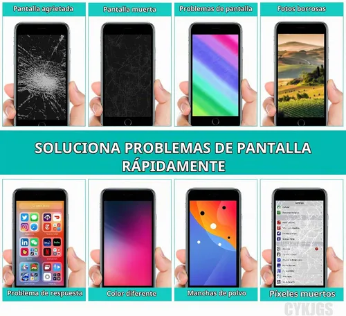 Vista 4 de Pantalla de repuesto para iPhone 8 SE de segunda generación con botón de inicio Negro con botón de inicio