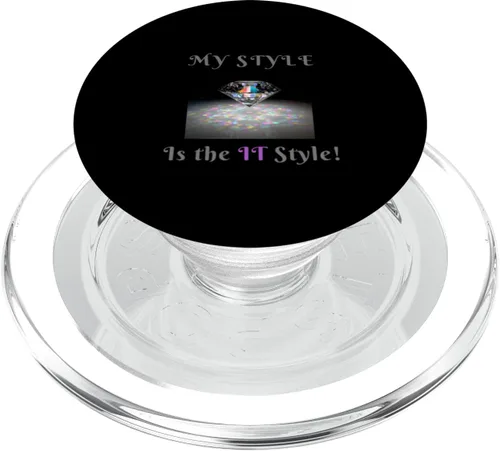 Vista 7 de My Style-Diamond PopSockets PopGrip estándar