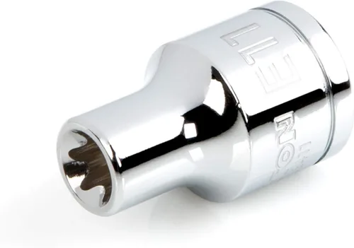 Vista 8 de TEKTON Juego de llaves de vaso de estrella externas de 1/2 pulgada con riel, 10 piezas (E8 - E24) SHD92117