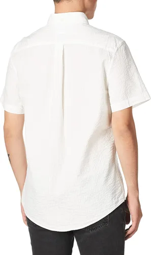 Vista 3 de Tommy Hilfiger South Beach - Camisa de manga corta con botones para hombre ajuste personalizado