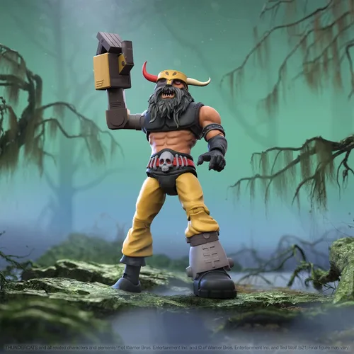 Vista 4 de Super7 ULTIMATES! Thundercats Hammerhand - Figura de acción de Thundercats de 7" con accesorios, coleccionables clásicos de dibujos animados