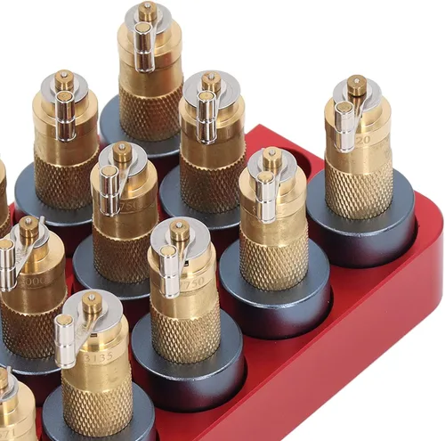 Vista 8 de FTVOGUE 14PCS Reloj Mainspring Winder Aleación de Aluminio Reloj Herramienta de Mantenimiento de Primavera Principal con Base para Relojero