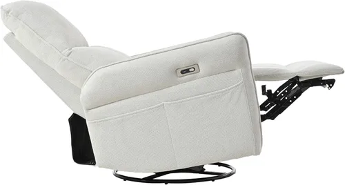 Vista 5 de Silla reclinable giratoria de 270° para adultos