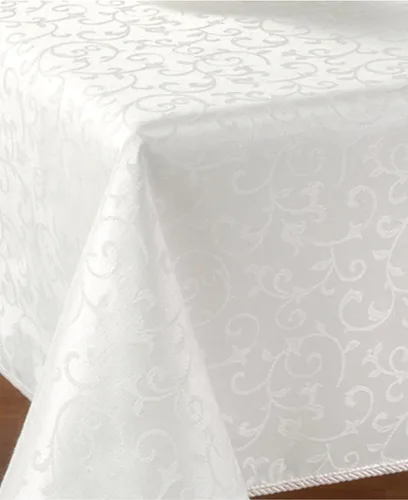 Vista 4 de Lenox - Mantel oblongo/rectangular de la serie Inocencia Opal