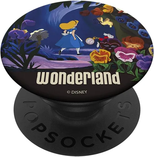 Vista 6 de Disney Alicia en el país de las maravillas Curiouser PopSockets MagSafe PopGrip para iPhone
