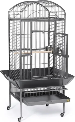 Vista 2 de Prevue Pet Products 34521 Dometop - Jaula para pájaros, grande, color negro