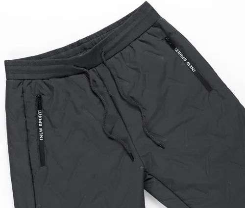 Vista 4 de LBL Leading the Better Life Pantalones de forro polar de invierno para hombre, pantalones deportivos con forro de sherpa, pantalones deportivos