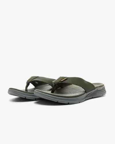 Vista 3 de Skechers Men's Go Consistent Flip Flop-Athletic Beach Shower Shoe Slipper Thong Sandals