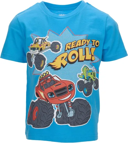 Vista 4 de Nickelodeon Blaze and The Monster Machines - Camisetas de manga corta (2 unidades)