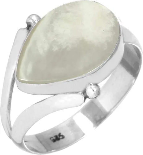 Vista 5 de Lapislázuli, cornalina, cristal, granate, pera, anillo hecho a mano de plata de ley 925, joyería de piedras naturales boho para mujer Cuarzo granate.