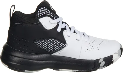 Vista 6 de Under Armour Tenis de baloncesto unisex para niños preescolares Lockdown 5, Negro