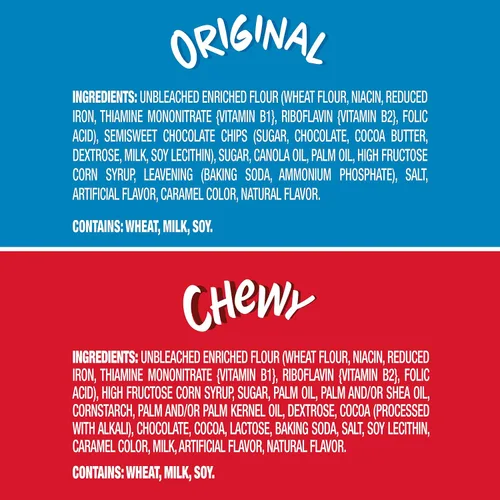 Vista 3 de CHIPS AHOY. Paquete original de galletas y galletas masticables, tamaño familiar, 3 paquetes