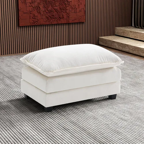 Vista 40 de Ihanherry - Sofá de nube de 3 plazas en L, modular, de asiento profundo, para sala de estar, cómodo cojín de asiento tapizado de doble capa, tela