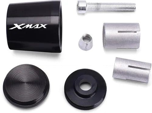 Vista 4 de Motorcycle Motorcycle Grip Handle Bar Ends Handle Bar Grips Cap Anti Vibration Plug for XMA-X Xmax 125 250 300 400 X-MAX400 XMAX300 Handle end