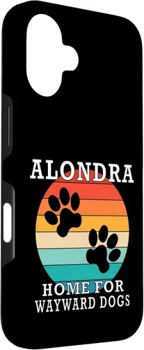 Vista 3 de Alondra Home for Wayward Dogs Family Name Case for iPhone 16