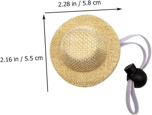 Vista 9 de ABOOFAN Conjuntos de sombreros geniales para perros, gorra de mascota de larga duración para cachorros, gatos, reuniones familiares