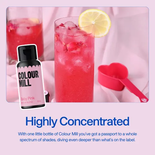 Vista 9 de Colour Mill Aqua Blend Colorante alimentario a base de agua, 0.7 fl oz de caramelo