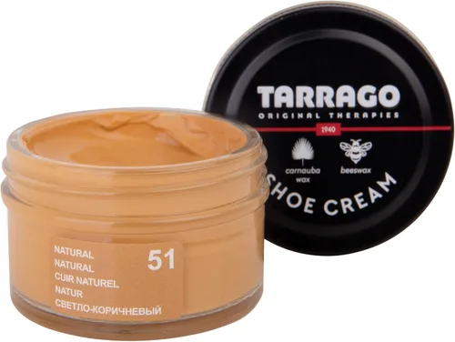 Vista 82 de Betún para zapatos Tarrago, de color plata brillante, 1.69 fl. Oz.