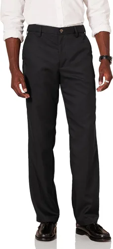 Vista 10 de Amazon Essentials - Pantalón de vestir de corte clásico, con cintura expandible y sin pinzas para hombre