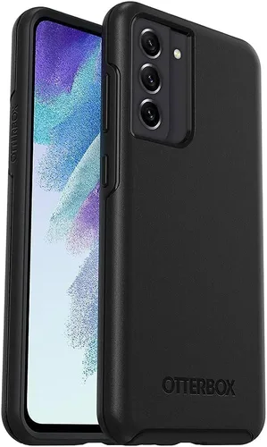 Vista 14 de OtterBox Symmetry Series - Funda para Samsung Galaxy S21 Plus 5G (solamente), color negro