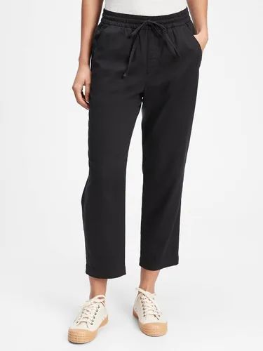 Vista 2 de GAP Pantalones rectos fáciles de poner para mujer