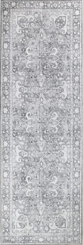 Vista 3 de Superior Alfombra clásica de medallón floral de tejido plano para interiores, para sala de estar/comedor, cocina, dormitorio, oficina, entrada, 2