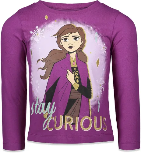 Vista 7 de Disney Frozen Princess Anna Elsa - Paquete de 3 camisetas para niñas pequeñas a niños grandes