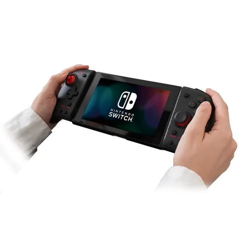 Vista 19 de HORI Split Pad Pro Attachment Set - Ergonomic Controller for Handheld Mode & Wired Controller - Officially Licensed By Nintendo - Nintendo Switch