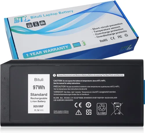 Vista 10 de 3HWPP - Batería de repuesto para Dell Latitude 5410 5510 5501 5401 5411 5511 Precisión 3541 3551 7706 2 en 1 17 7500 7506 2 en 1 negro 03HWPP 10X1J