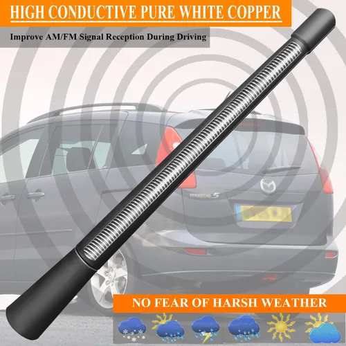 Vista 5 de Reemplazo de antena de 7 pulgadas para Mazda 5 (1999-2015)