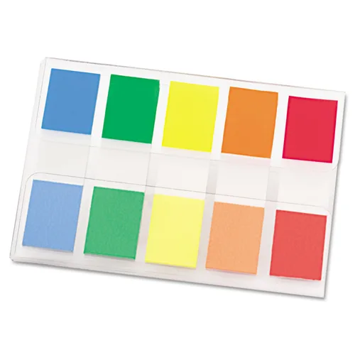 Vista 2 de Post-it 6835CF Banderas portátiles Post-it, 1/2 pulgadas x 1-3/4 pulgadas, 100/PK, estándar AST.