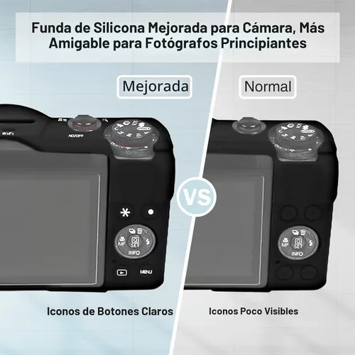 Vista 4 de Funda para cámara digital Canon Powershot G7X Mark III, color Negro
