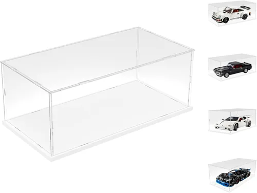 Vista 60 de Choowin Vitrina de acrílico para casco de Lego Star Wars para casco de Lego Capitán Rex, vitrinas de acrílico transparente grueso